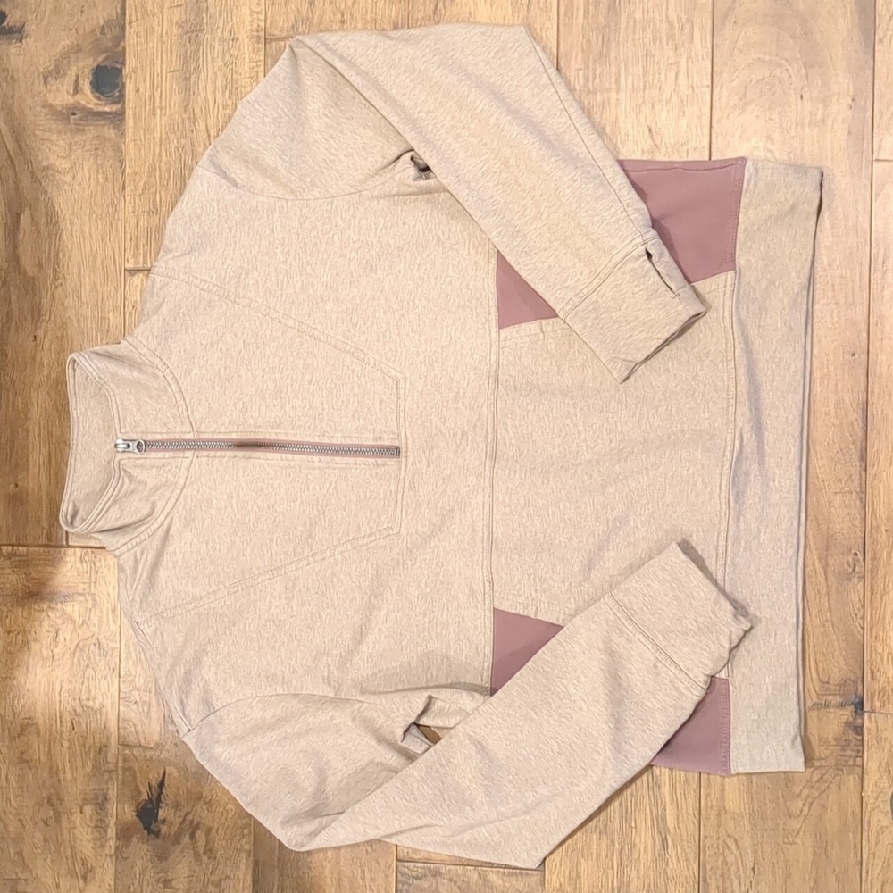 Pact women's studio quarter sweatshirt